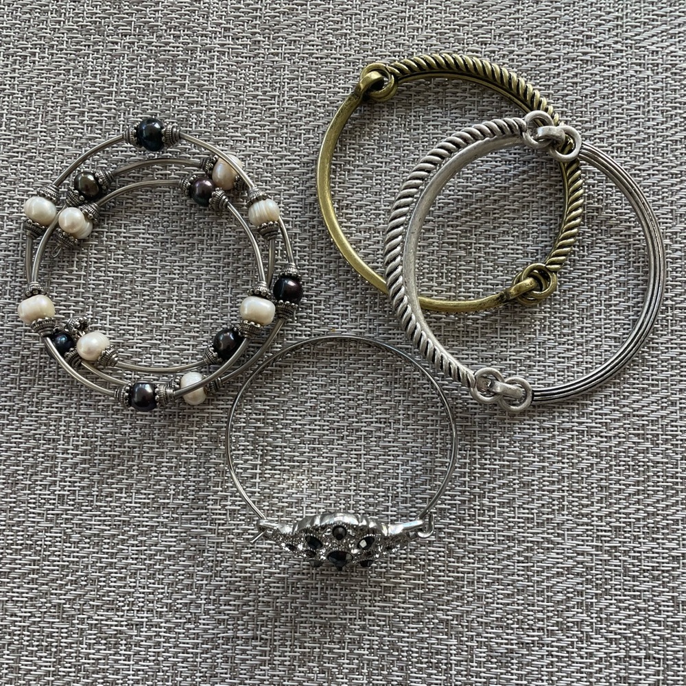 Bracelets. Set of 3.